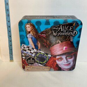 3/$20 - Disney Alice in Wonderland Board Game - Collectible Tin - Complete 2010